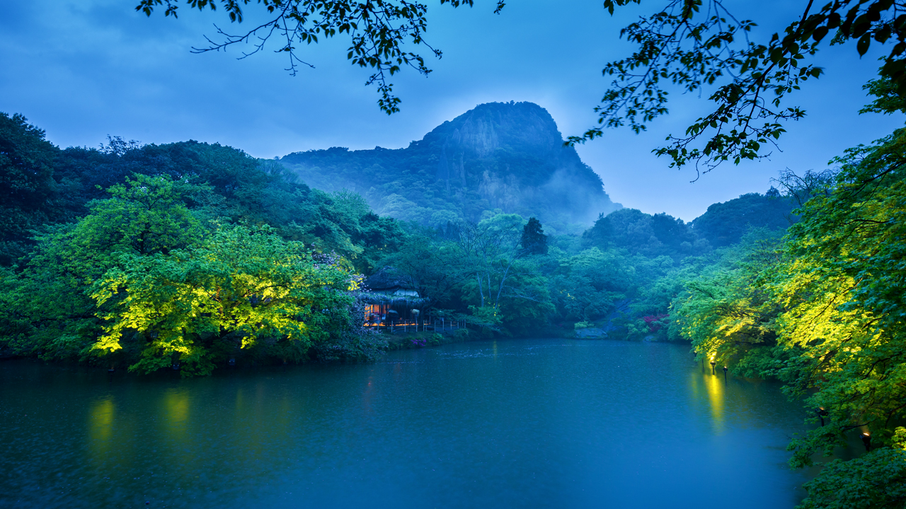 New greenery in Mifuneyama Rakuen